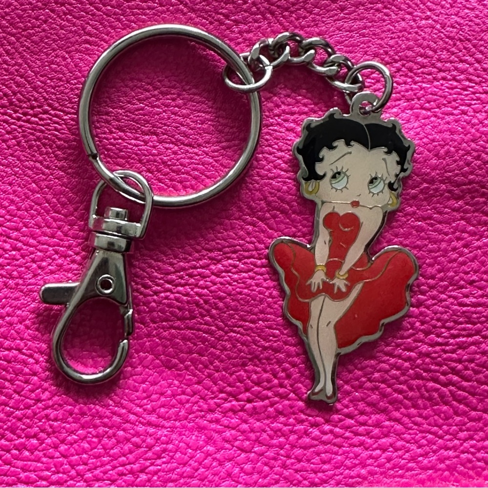 Vintage Betty Boop Key Chain - Picture 1 of 6